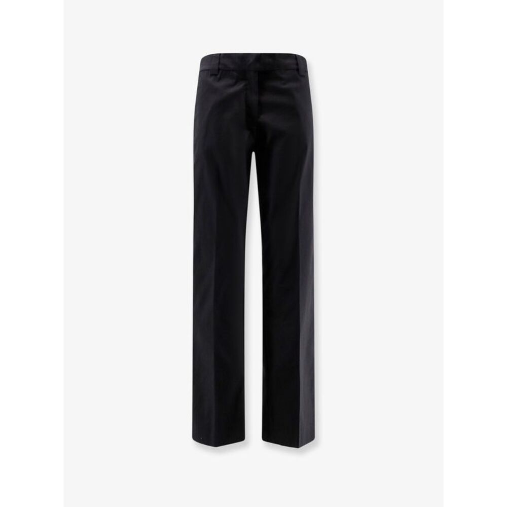 Miu Miu Women Stretch Poplin Trousers